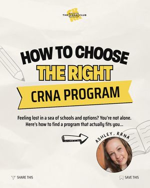 Image post by @thecrnaclub on Instagram