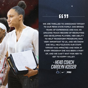 Image post by @PennStateWBB on Twitter