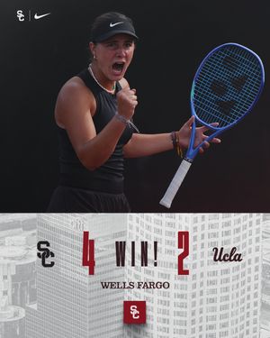 Image post by @uscwomenstennis on Instagram