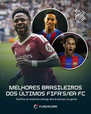 Image post by @flashscorebrasil on Instagram