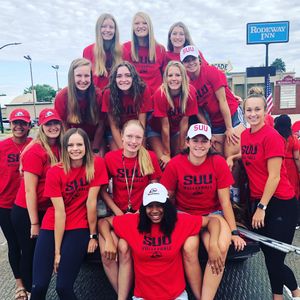 Image post by @SUUVolleyball on Twitter