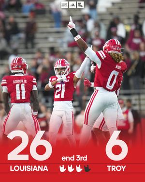 Image post by @RaginCajunsFB on Twitter/X