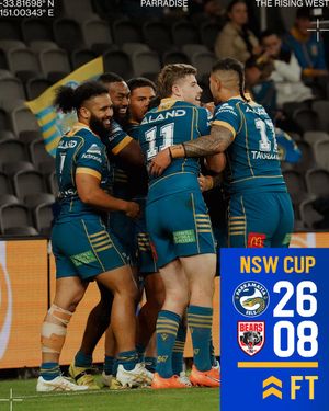 Image post by @TheParraEels on Twitter