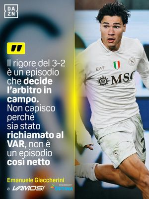 Image post by @dazn_it on Instagram