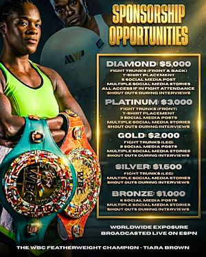 Image post by @tiarabrownboxing on Instagram