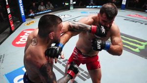 Image post by @ufc on Twitter