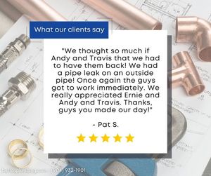 Image post by @betrosplumbing on Facebook