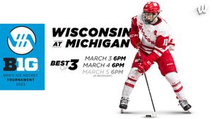 Image post by @BadgerMHockey on Twitter