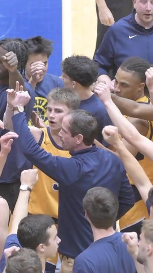 Video post by @Augustana Basketball on Facebook