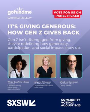Image post by @givingtuesday on Instagram