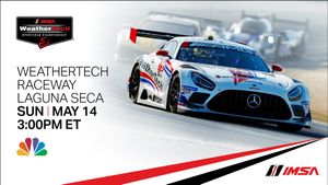 Image post by @IMSA on Twitter