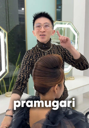 Video post by @budiputrahair on TikTok
