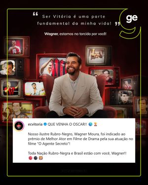 Image post by @ge.globo on Instagram