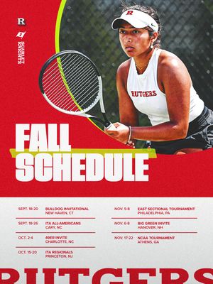 Image post by @rutgerstennis on Instagram