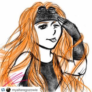Image post by @beckylynchwwe on Instagram