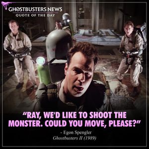 Image post by @ghostbustersnews on Instagram