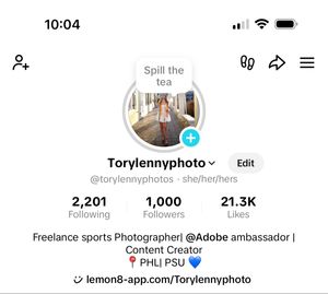 Video post by @torylennyphotos on TikTok