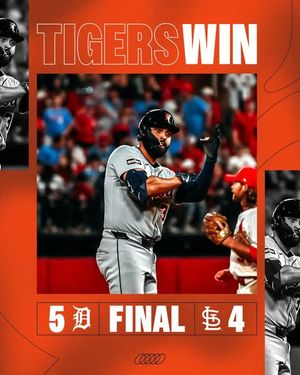 Image post by @tigers on Instagram