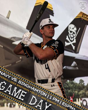 Image post by @navy.baseball on Instagram