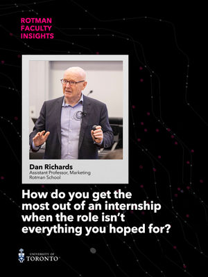 Image post by @rotmanschool on Instagram