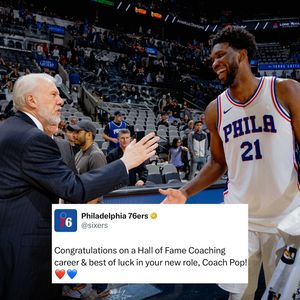 Image post by @sixers on Instagram