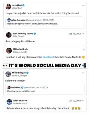Image post by @nyknicks on Instagram