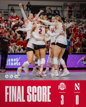 Image post by @OhioStateWVB on Twitter