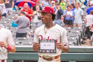 Image post by @ridersbaseball on Facebook