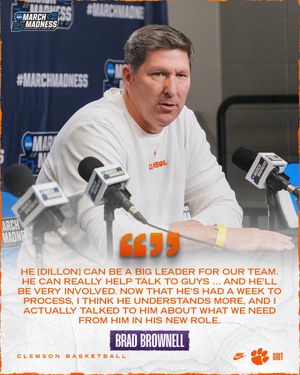 Image post by @ClemsonMBB on Twitter