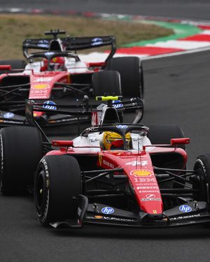Image post by @f1 on Instagram