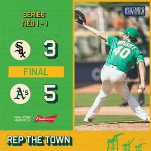 Image post by @athletics on Instagram