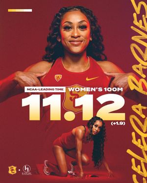 Image post by @usc_track_field on Instagram