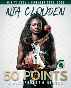Image post by @MSU_WBasketball on Twitter