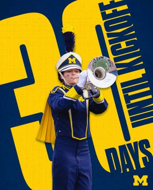Image post by @umichband on Instagram