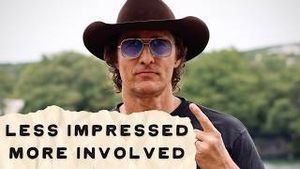 Video post by @matthewmcconaughey on YouTube