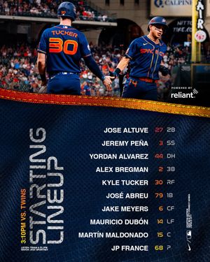 Image post by @astros on Twitter/X