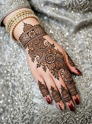 Image post by @mehndi_design4u on Instagram