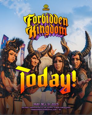 Image post by @forbiddenkingdomfest on Instagram