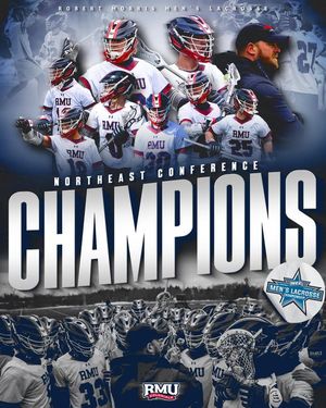 Image post by @RMUAthletics on Facebook
