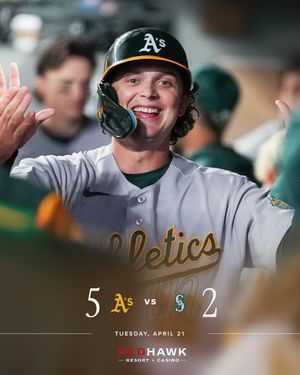 Image post by @athletics on Instagram