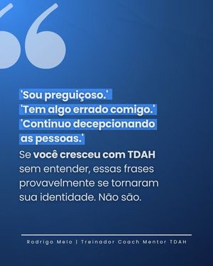 Image post by @tdahfocoevida on Instagram