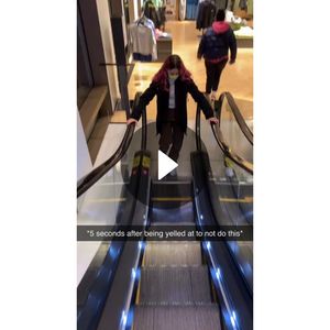 Video post by @anawigmore on Snapchat