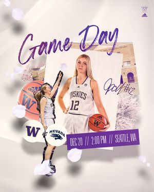 Image post by @uw_wbb on Instagram
