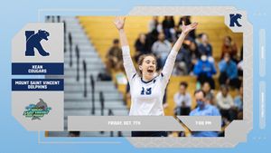 Image post by @KeanAthletics on Twitter