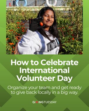 Image post by @givingtuesday on Instagram