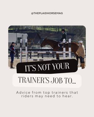 Image post by @theplaidhorsemag on Instagram