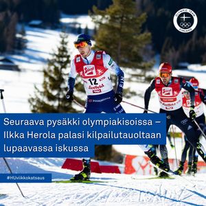 Image post by @olympicteamfinland on Instagram
