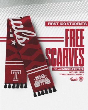 Image post by @temple_msoc on Instagram