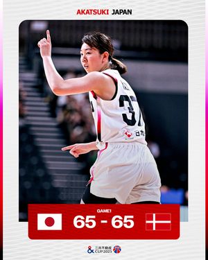 Image post by @japan_basketball on Instagram