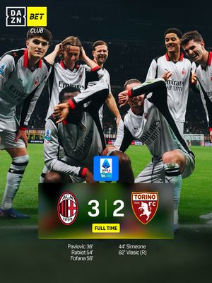 Image post by @dazn_it on Instagram